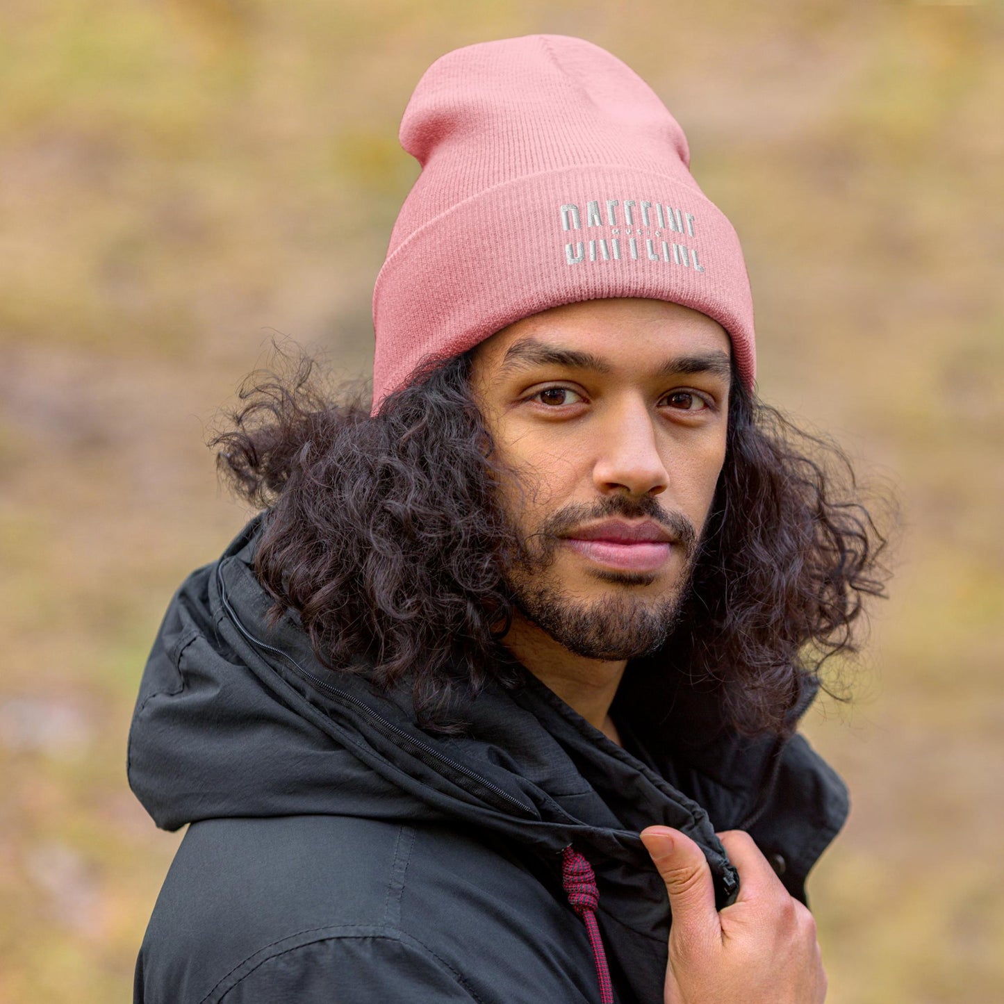 Daffeine Music Cuffed Beanie