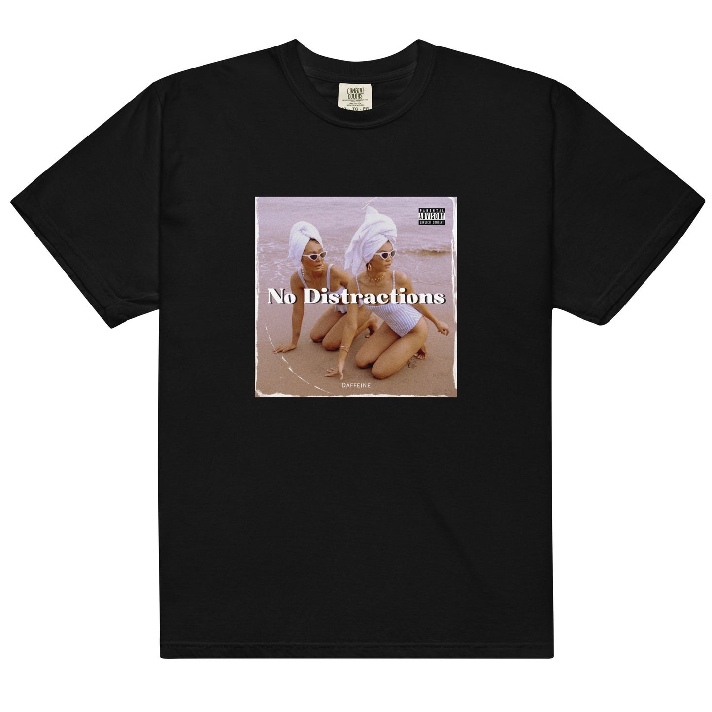 "No Distractions" Heavyweight T-shirt