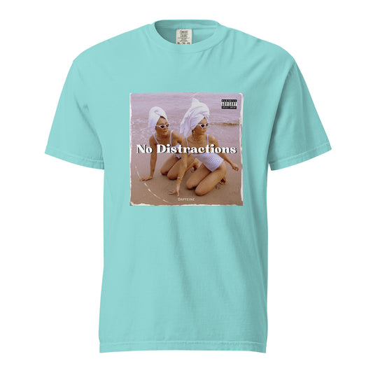 "No Distractions" Heavyweight T-shirt