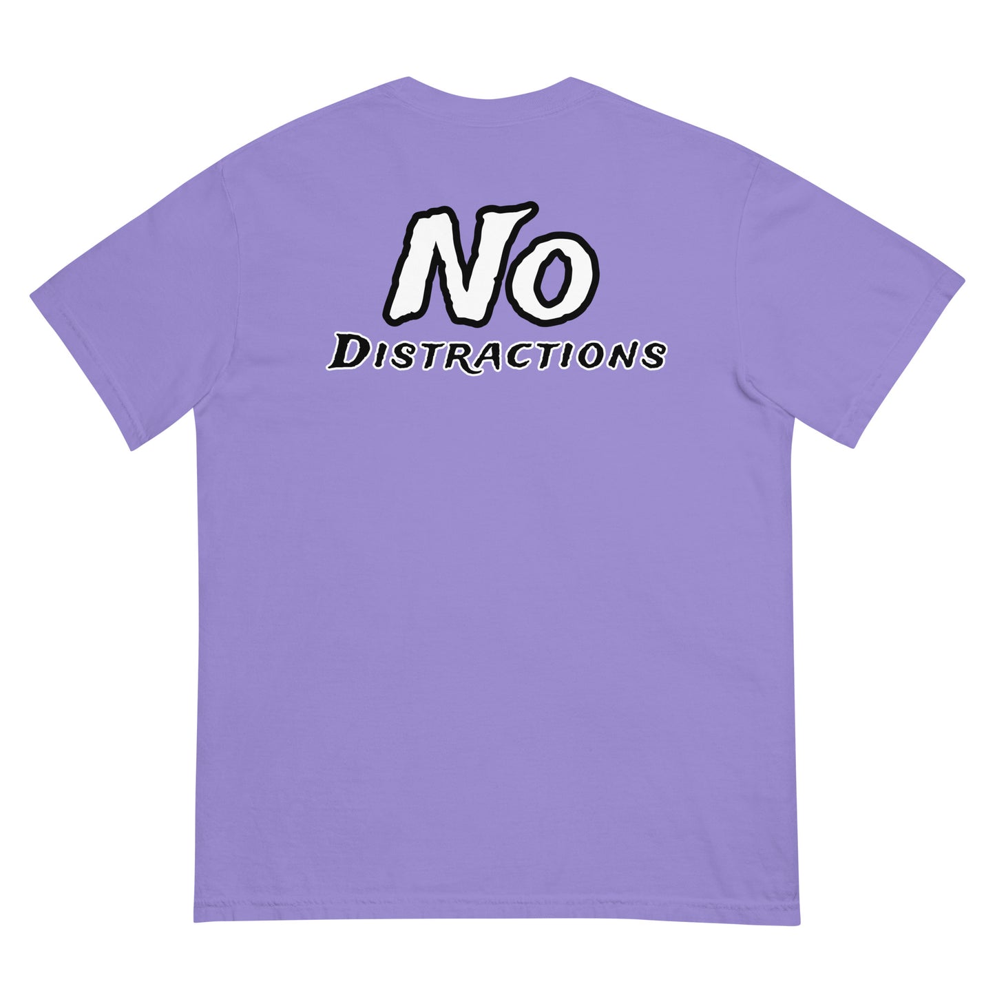 "No Distractions" Heavyweight T-shirt