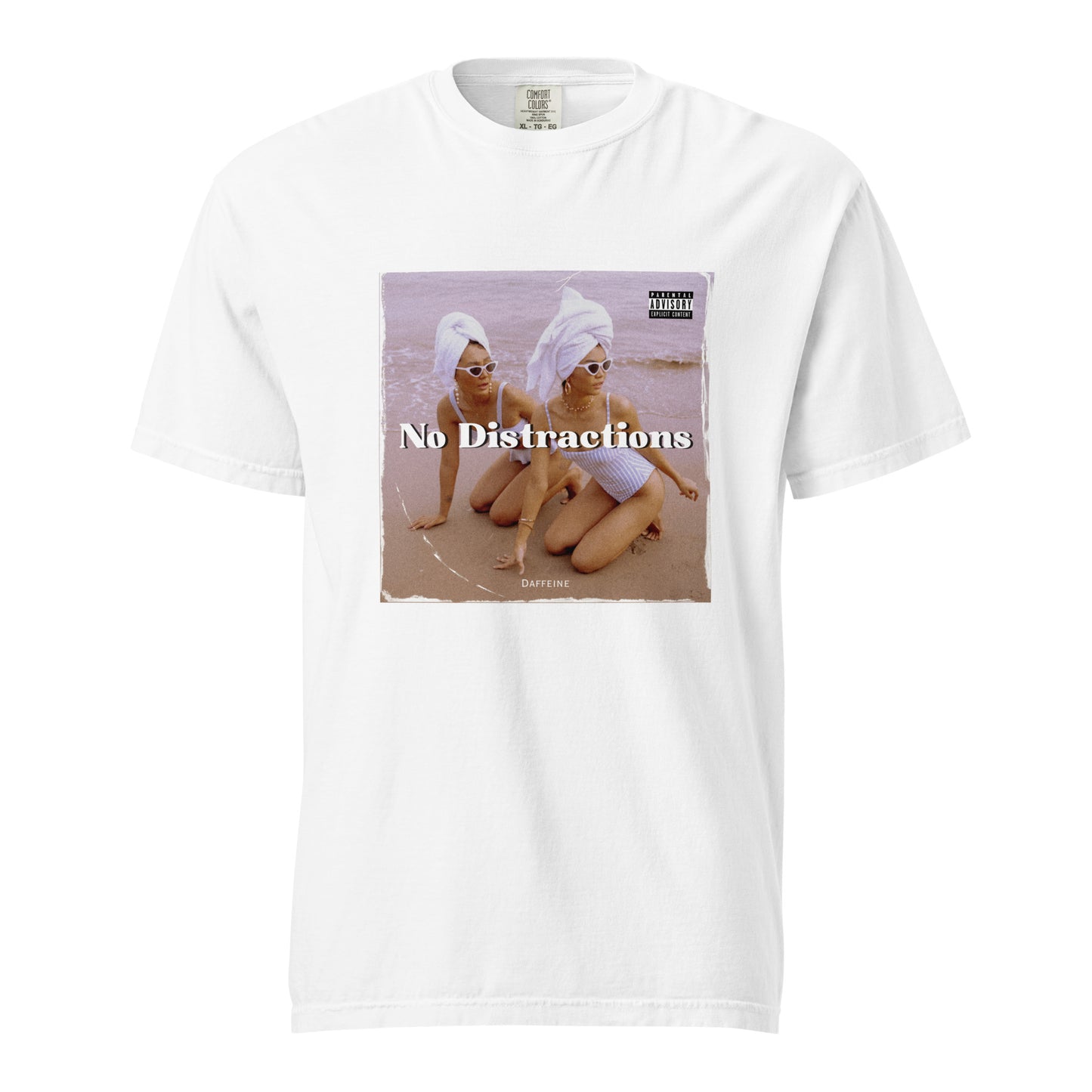 "No Distractions" Heavyweight T-shirt