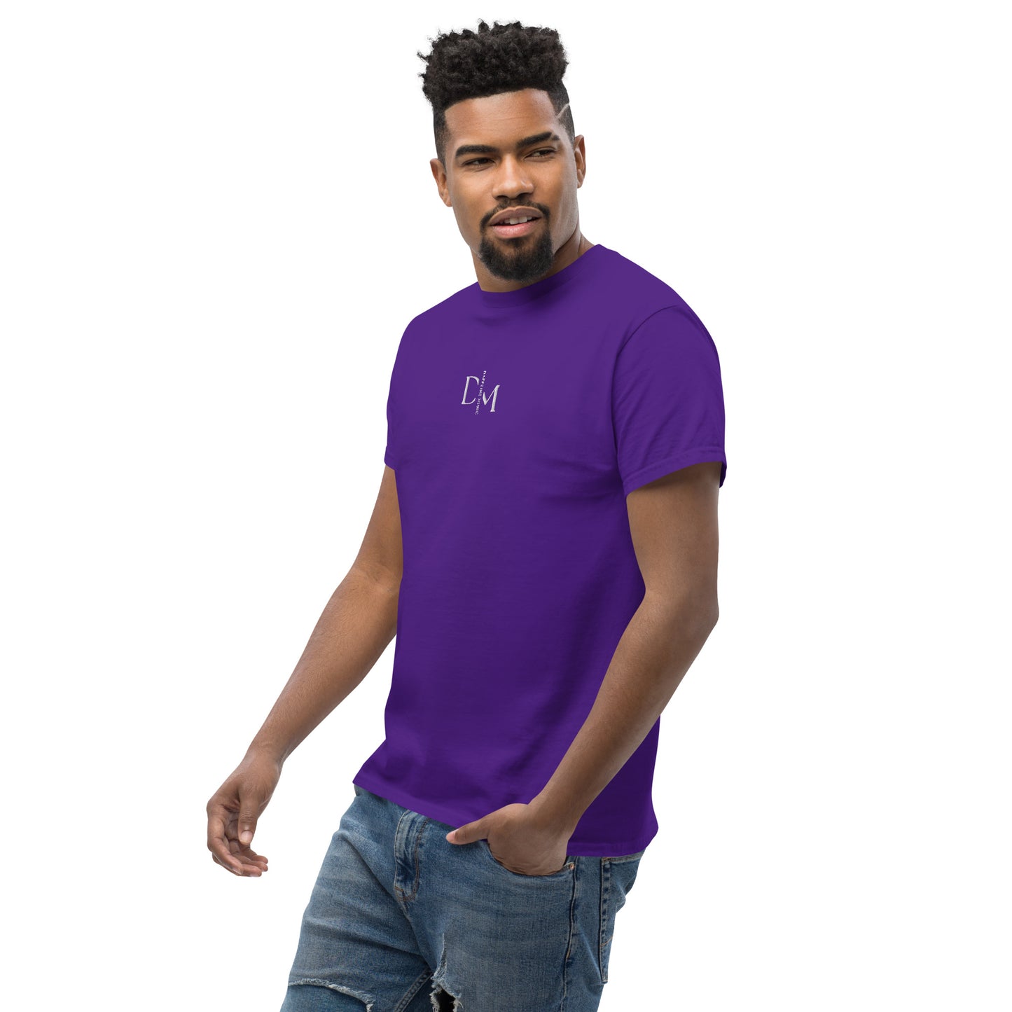 “Daffeine Music” Embroidered Logo Tee