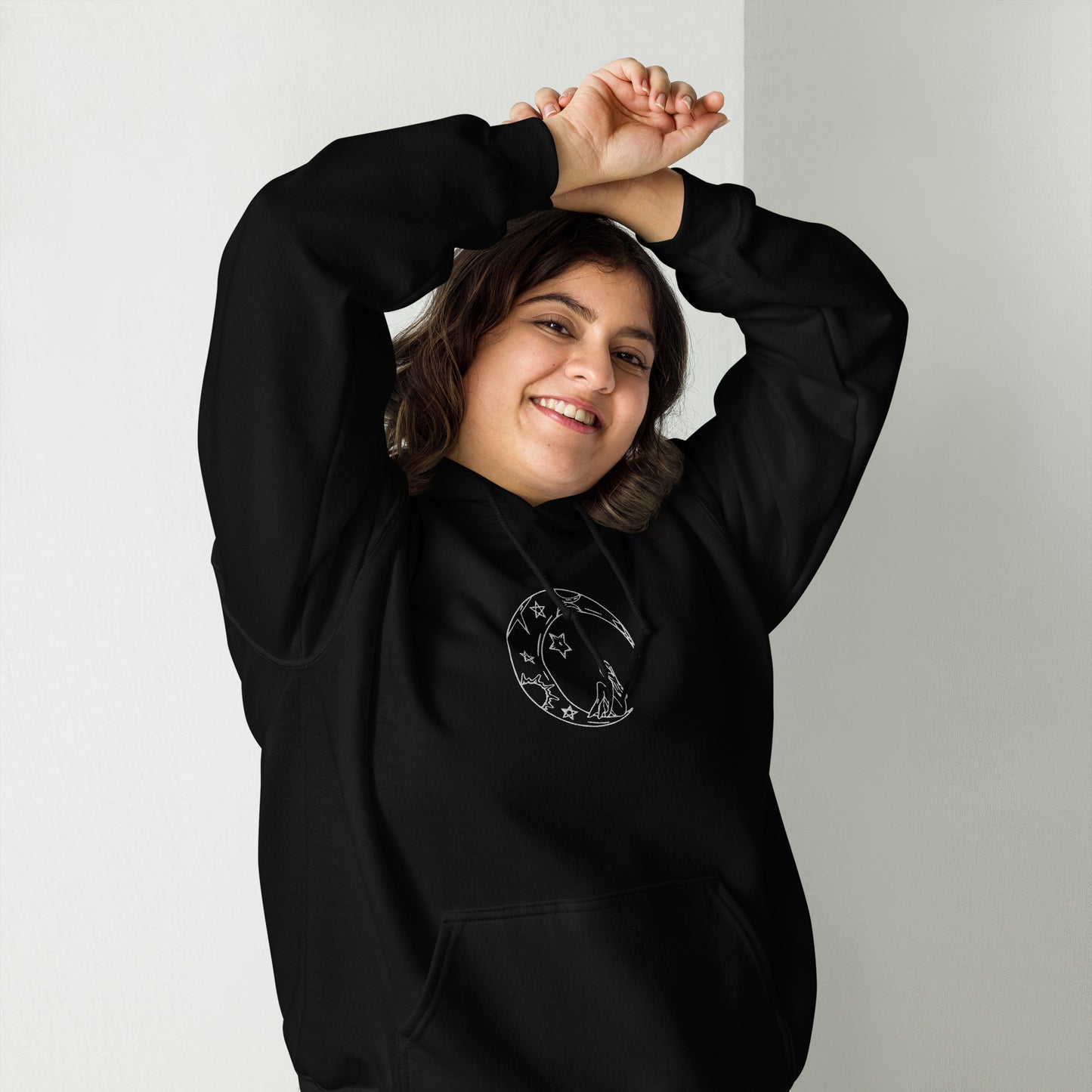 “Moonlight” Customizable Embroidered Hoodie