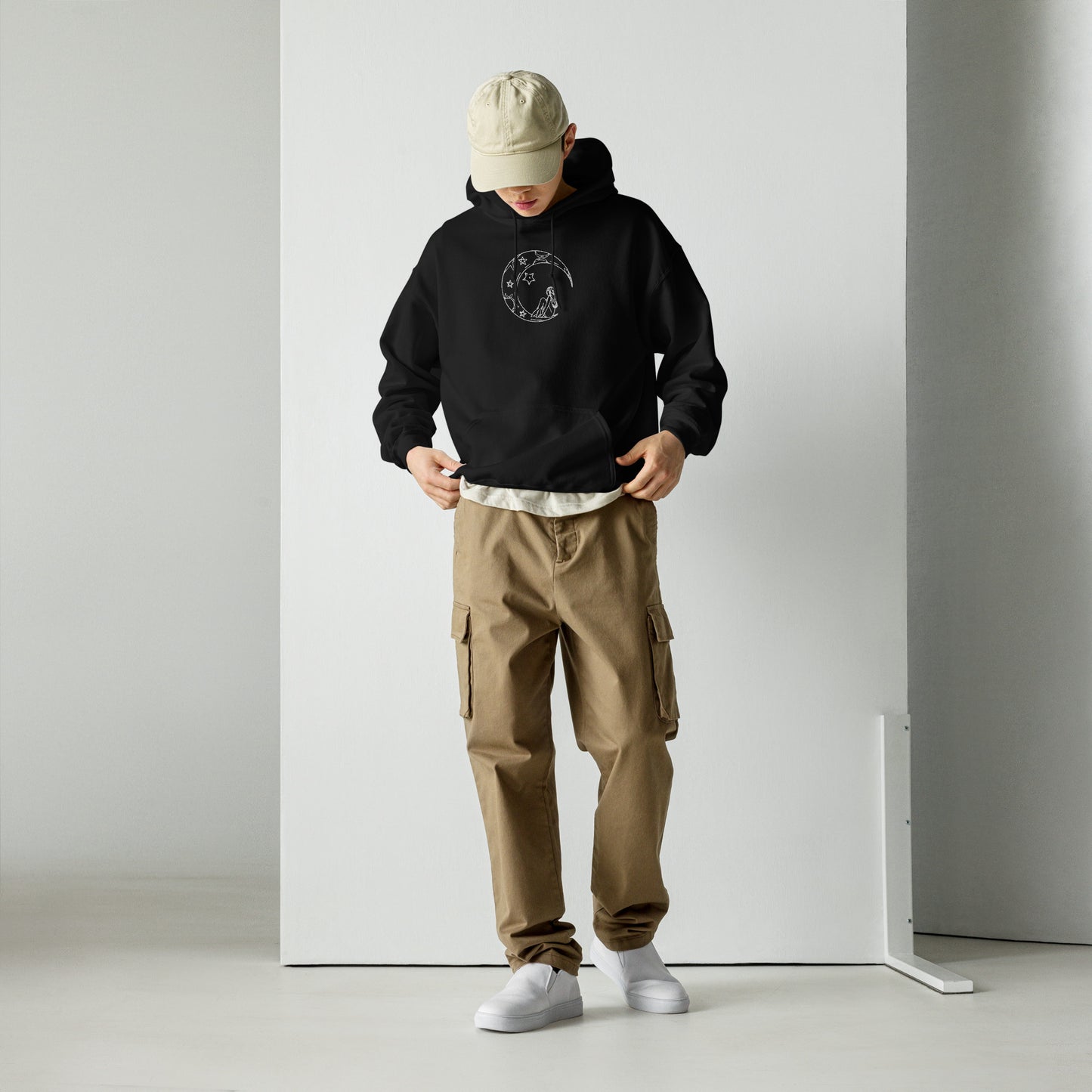 “Moonlight” Customizable Embroidered Hoodie