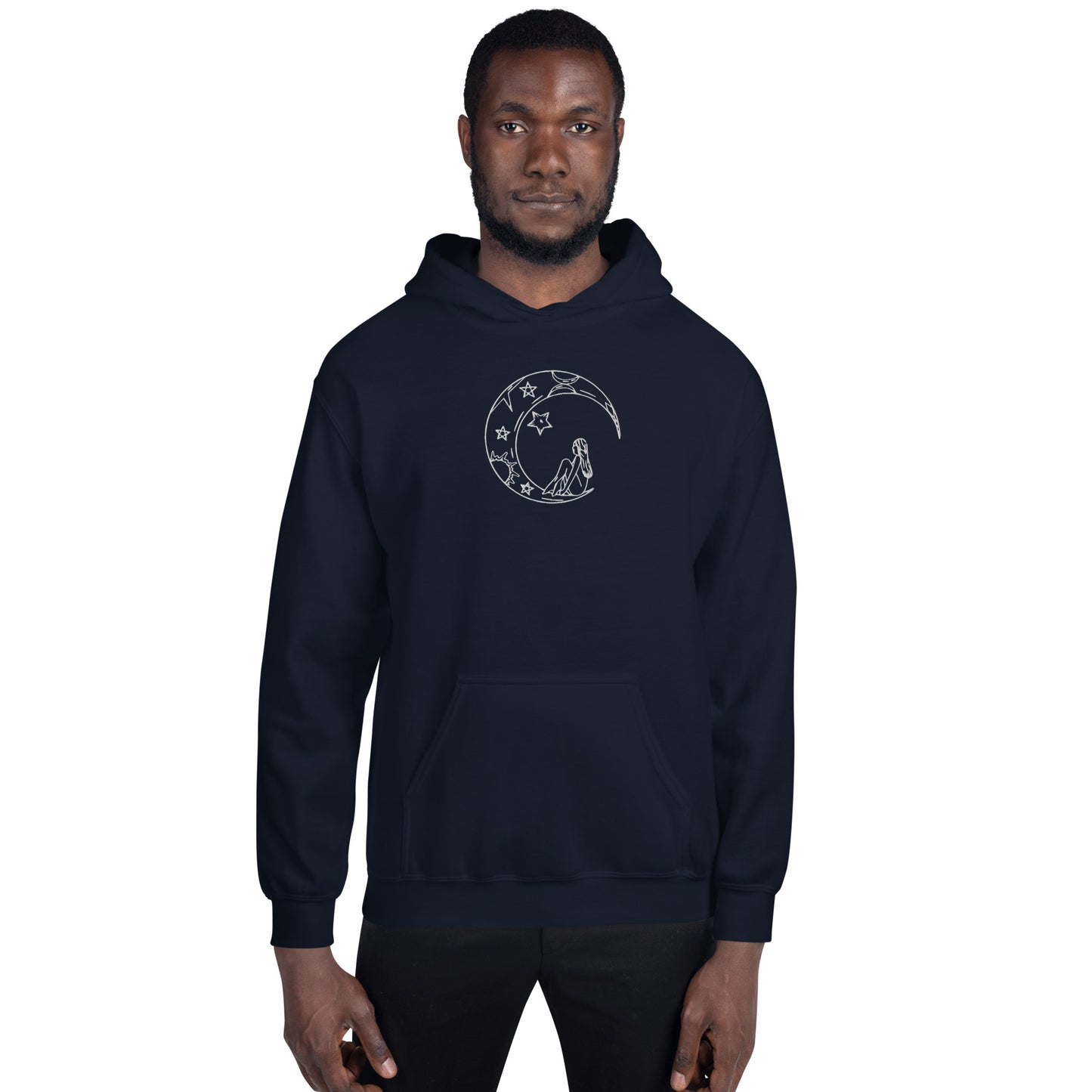 “Moonlight” Customizable Embroidered Hoodie