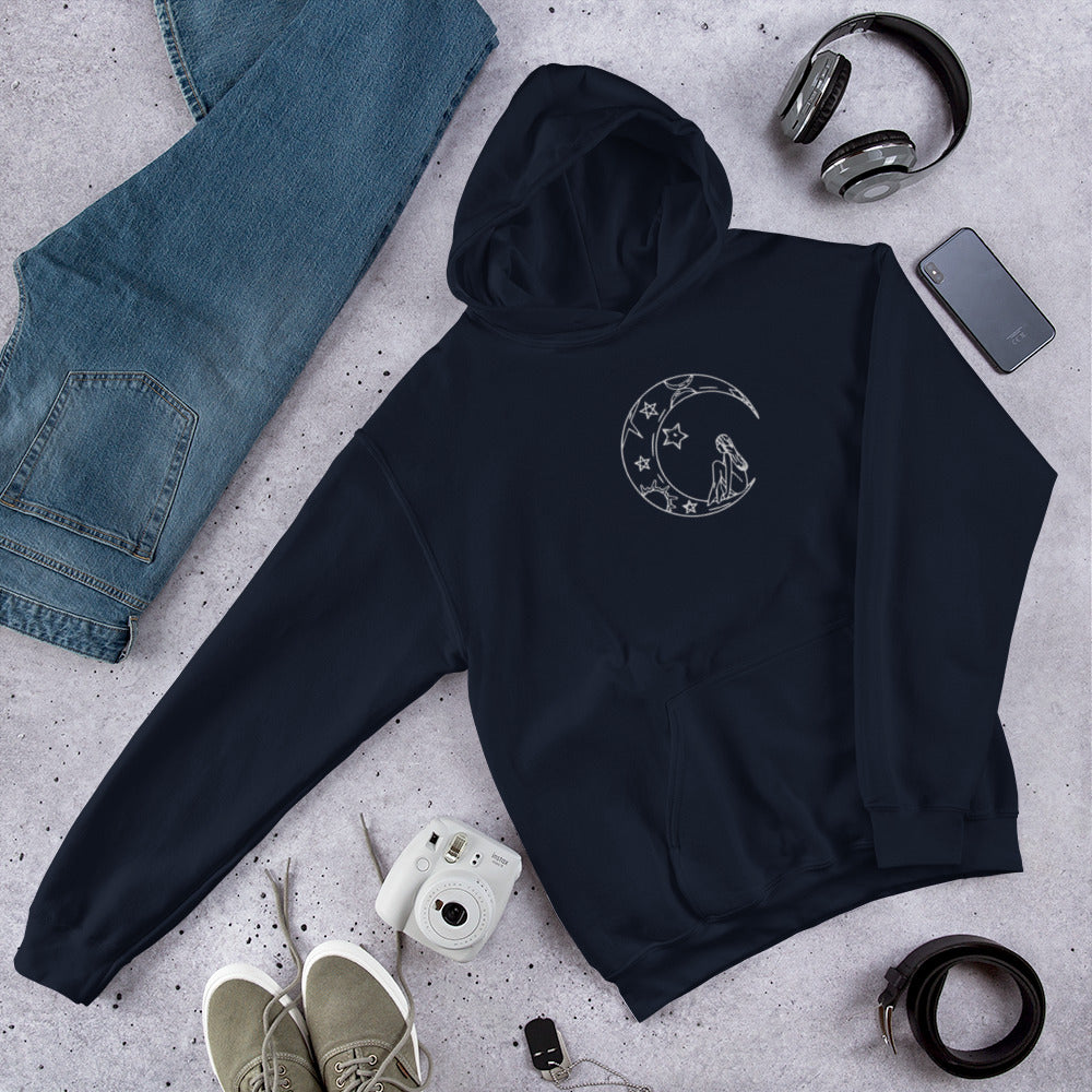 “Moonlight” Customizable Embroidered Hoodie