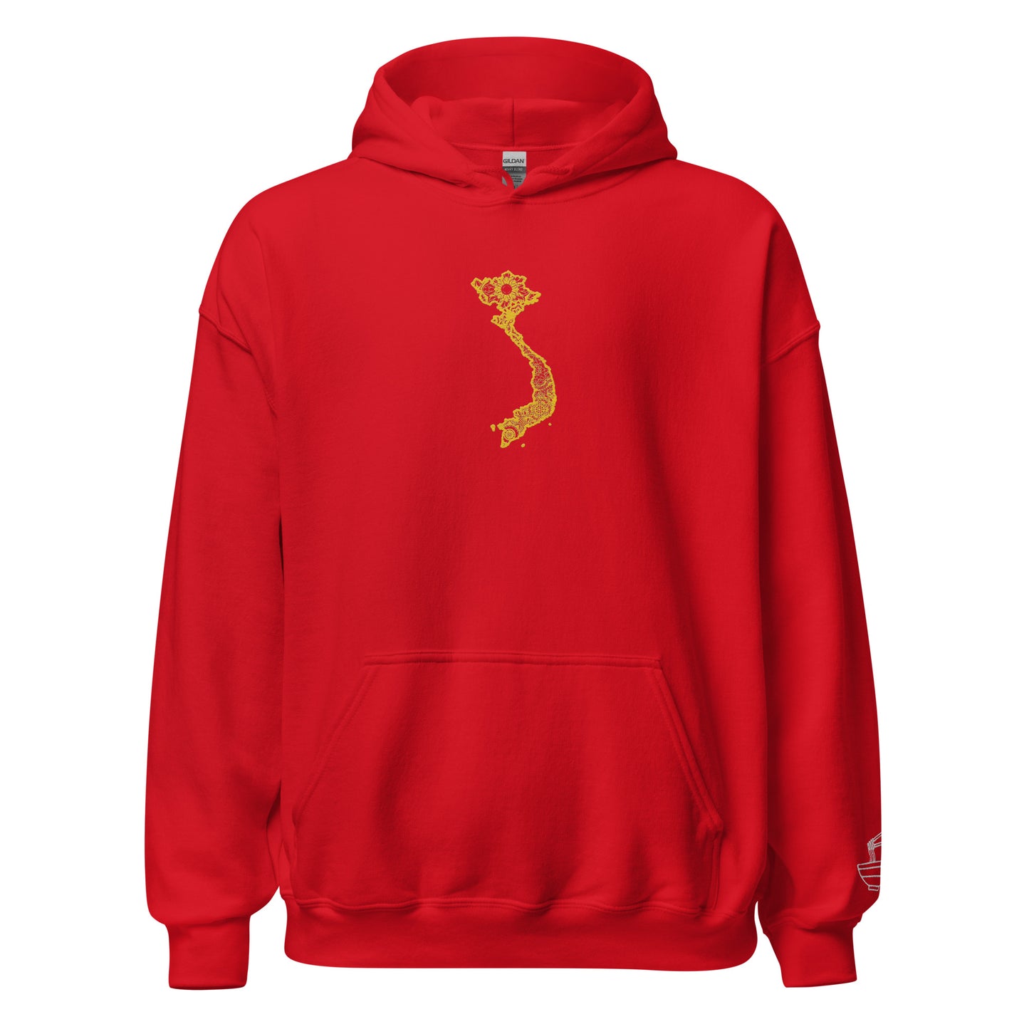 “Vietnam” Embroidered Hoodie
