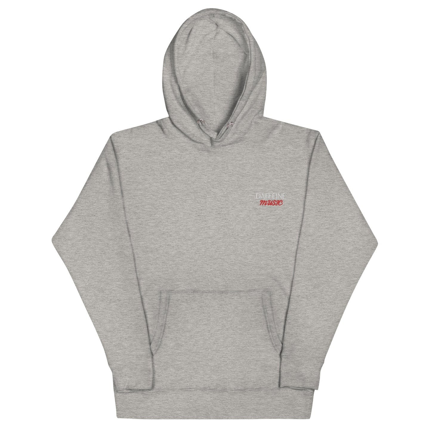 "Daffeine Music" Embroidered Hoodie