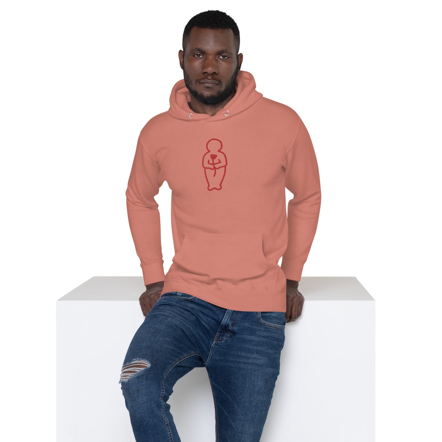 "Rose 4 You" Embroidered Hoodie