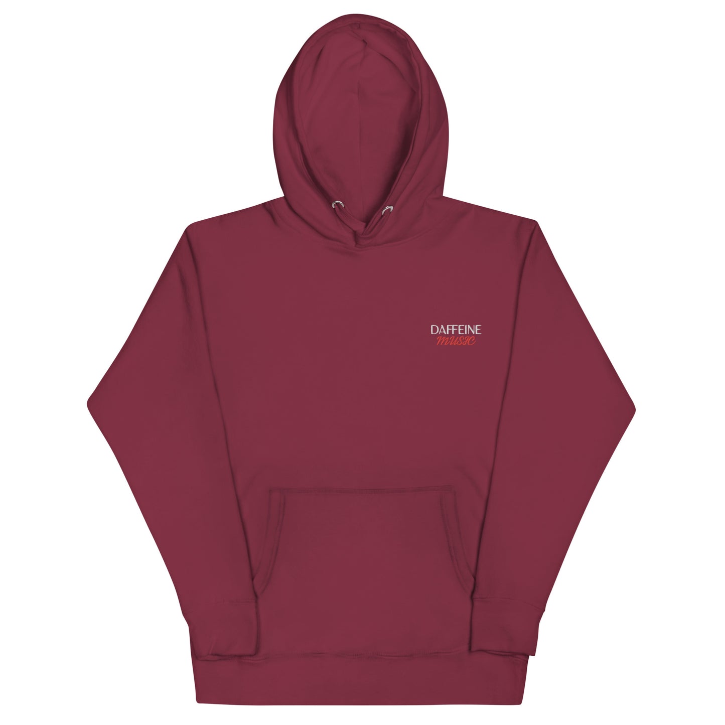 "Daffeine Music" Embroidered Hoodie