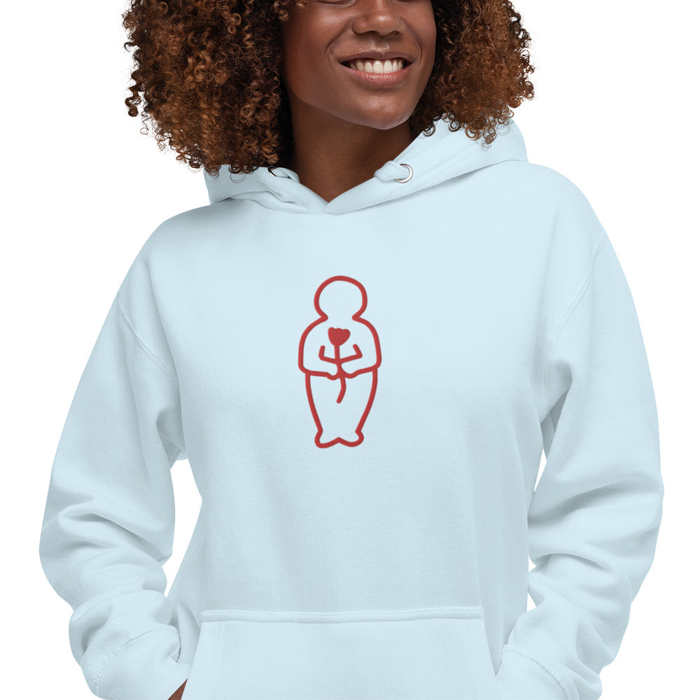 "Rose 4 You" Embroidered Hoodie