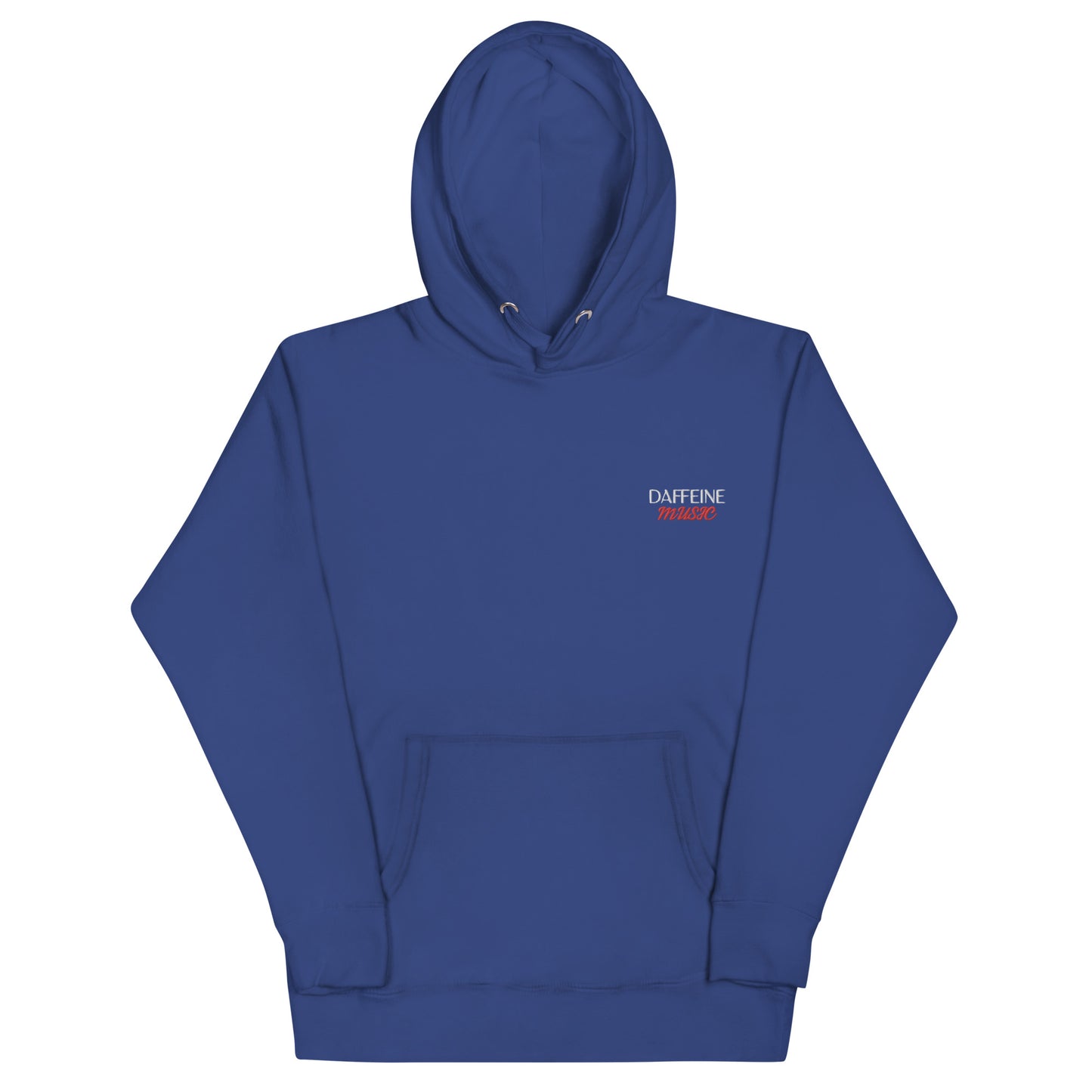 "Daffeine Music" Embroidered Hoodie