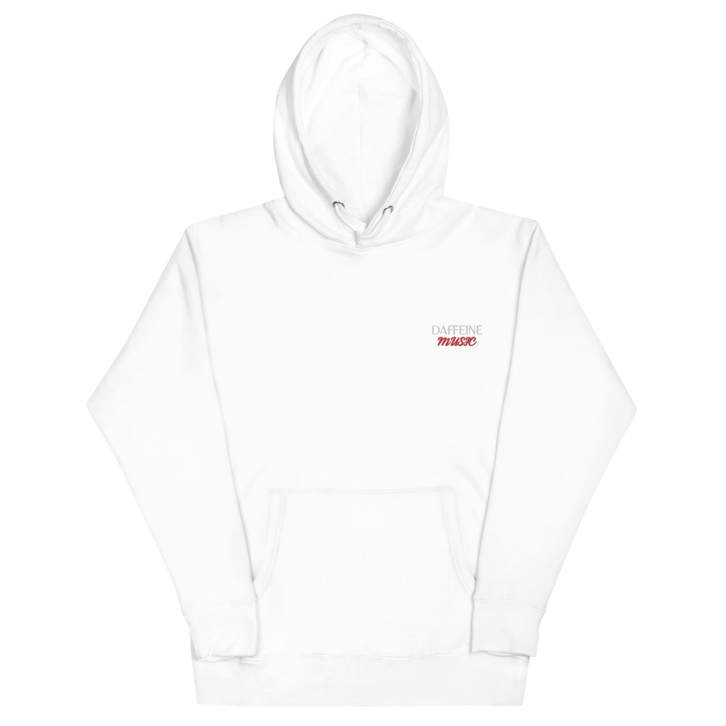 "Daffeine Music" Embroidered Hoodie
