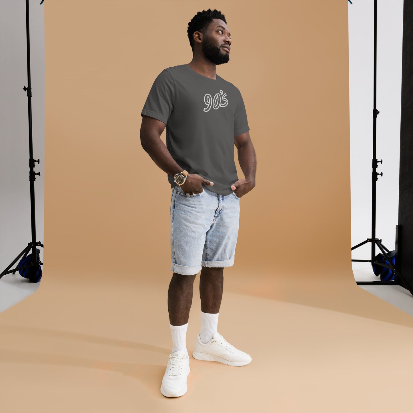 "90's" Embroidered Tee