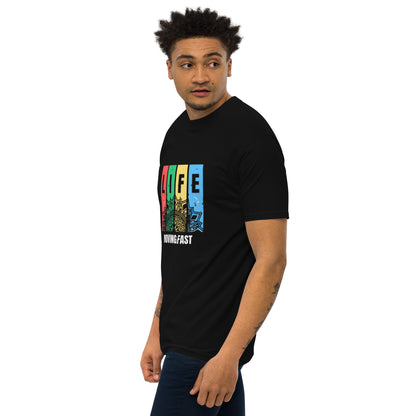 "Life Moving Fast" Heavyweight T-shirt